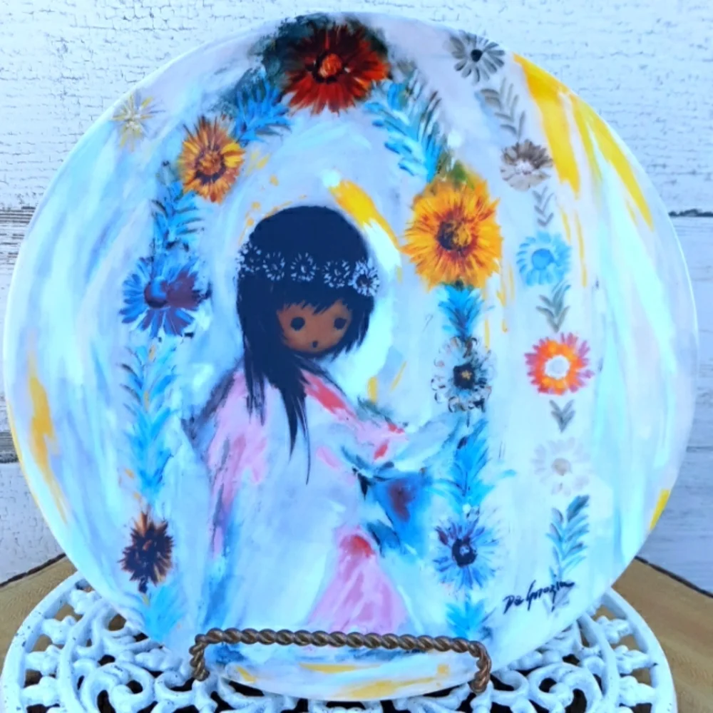EUC VTG DEGRAZIA PLATE - Picture 1 of 8